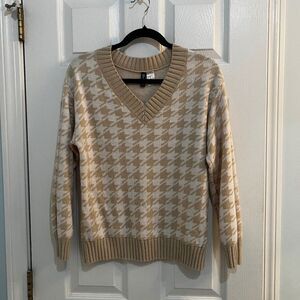 Checkered sweater